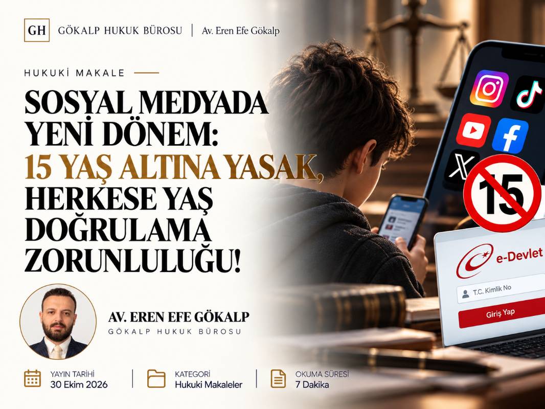 Sosyal Medyada Yeni Dönem: 15 Yaş Altına Yasak, Herkese Yaş Doğrulama Zorunluluğu!